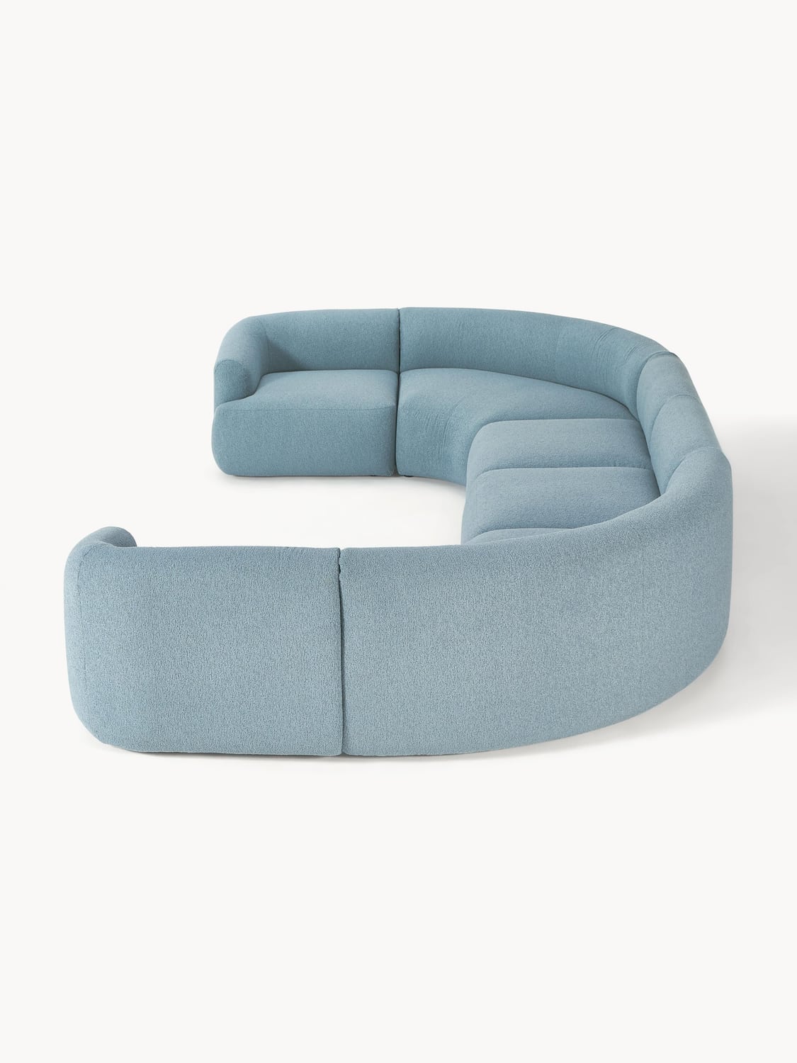 Sofia Modular Bouclé XL Sofa — Lilac