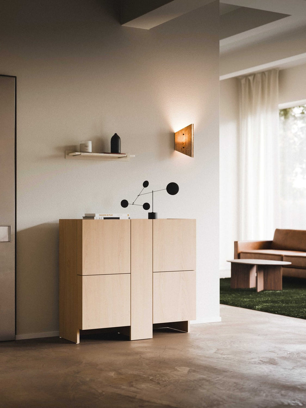 Arden Wood-Highboard — Sand