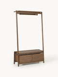 Libby Wooden Coat Stand — Olive