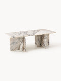 Marisa Coffee Table in Calacatta Viola Marble