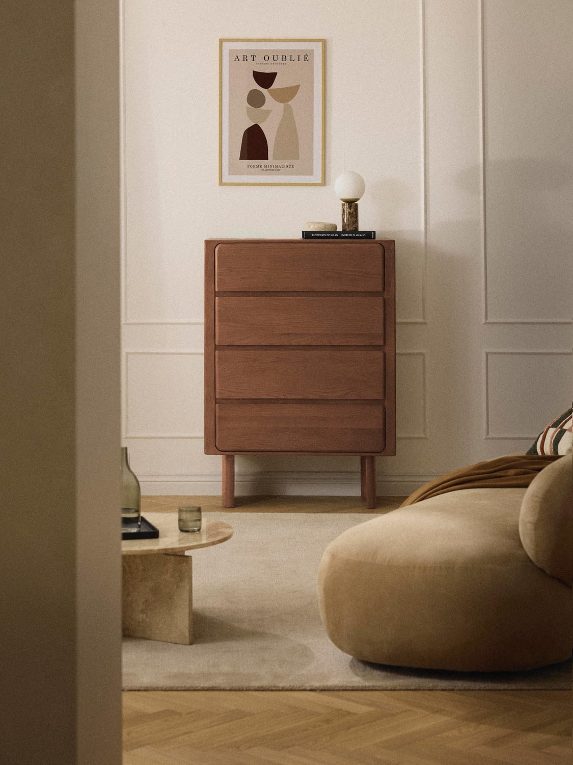 Chandler Chest of Drawers in Oak