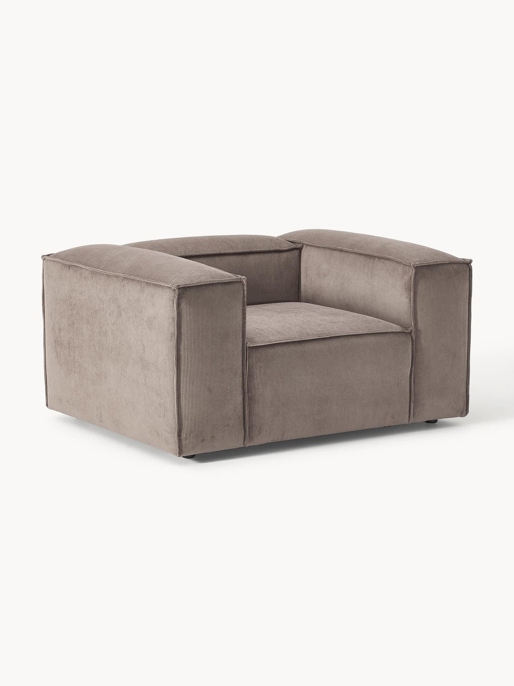 Lennon Armchair in Corduroy — Clay