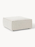Lennon Sofa Ottoman in Bouclé — Light Grey