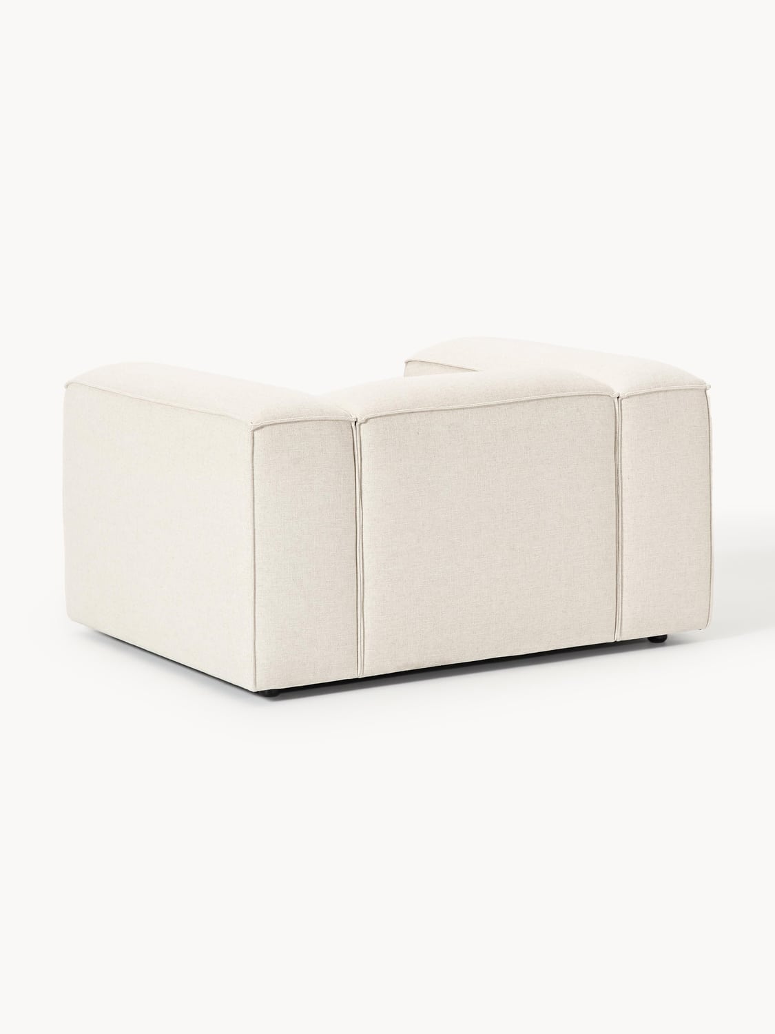 Lennon Armchair in Linen Blend — Off-White