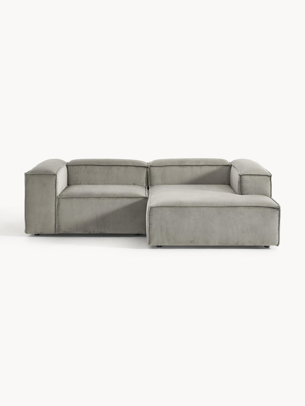 Lennon Modular Corner Sofa (2-seater) in Corduroy — Clay