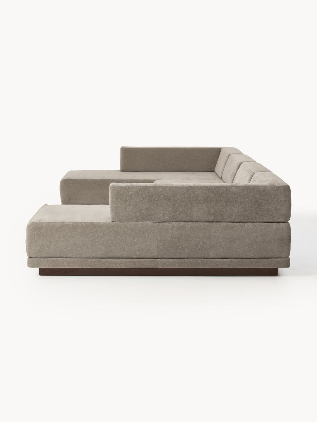 Colin Large Modular Sofa (4-seater) — Warm Grey