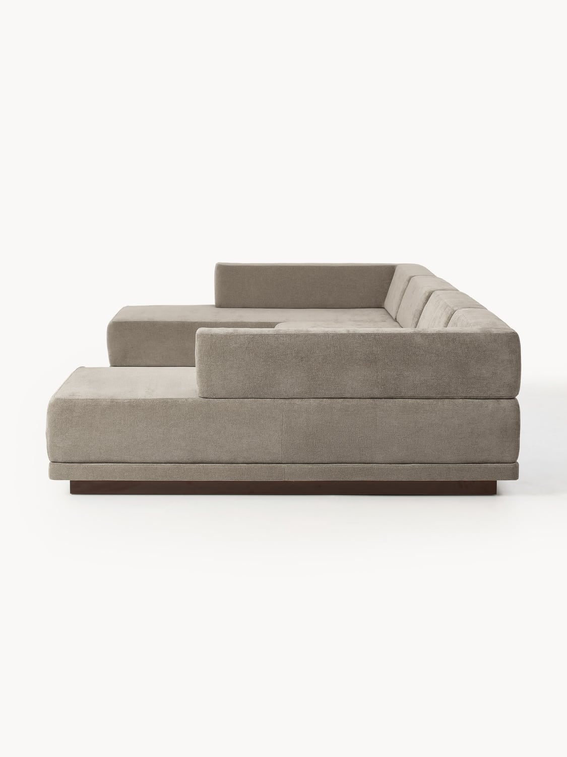 Colin Large Modular Sofa (4-seater) — Warm Grey