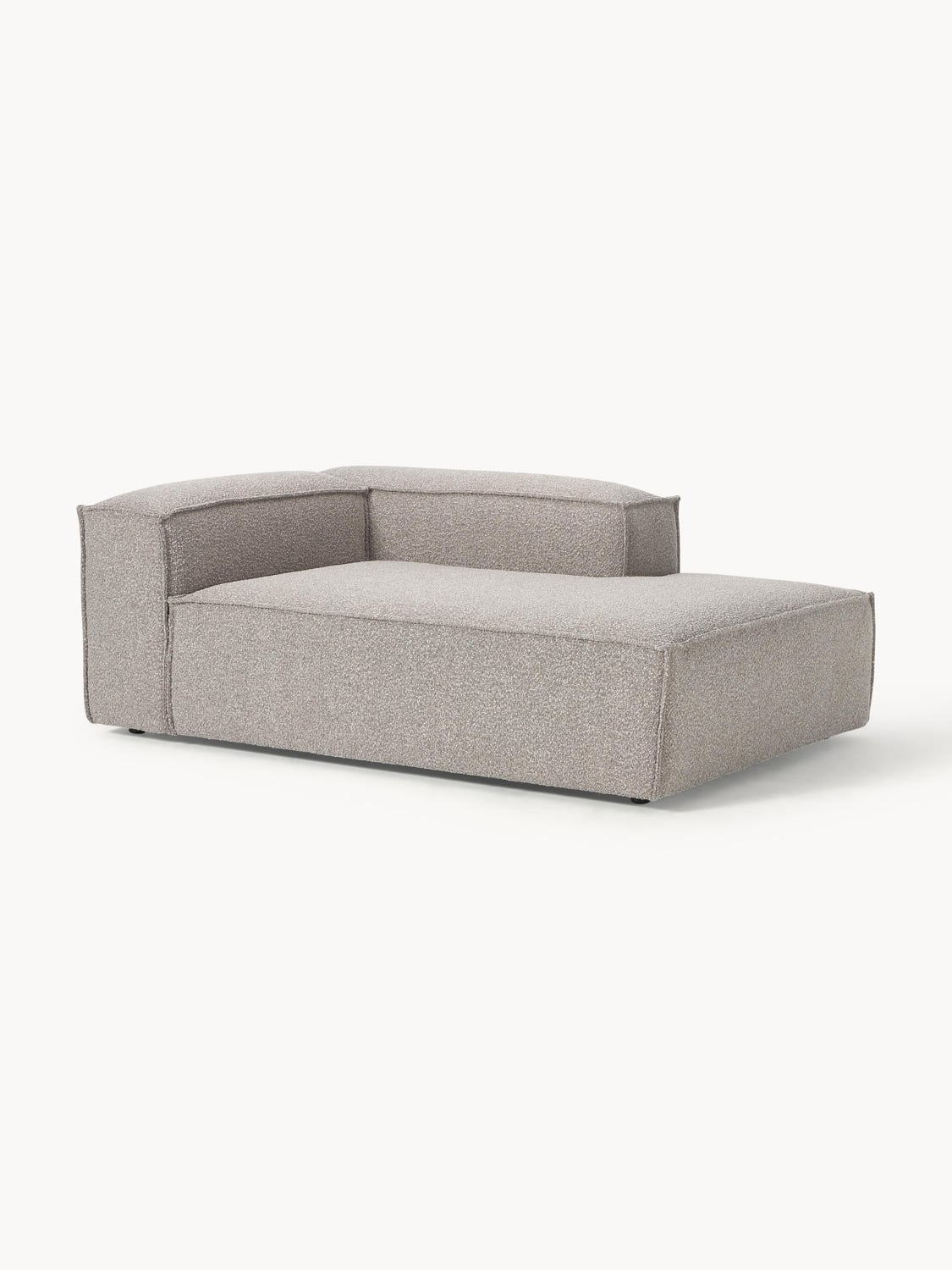 Lennon Ottoman Corner Module in Bouclé — Sage