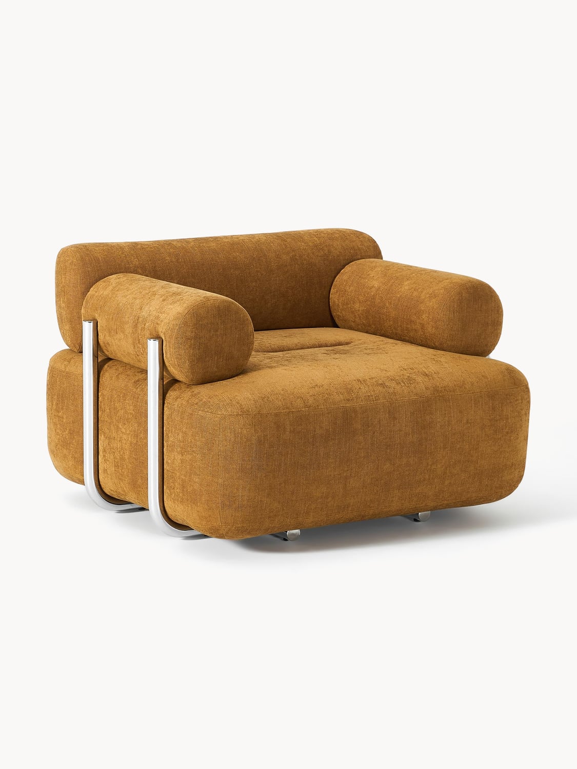 Stella Lounge Chair — Caramel