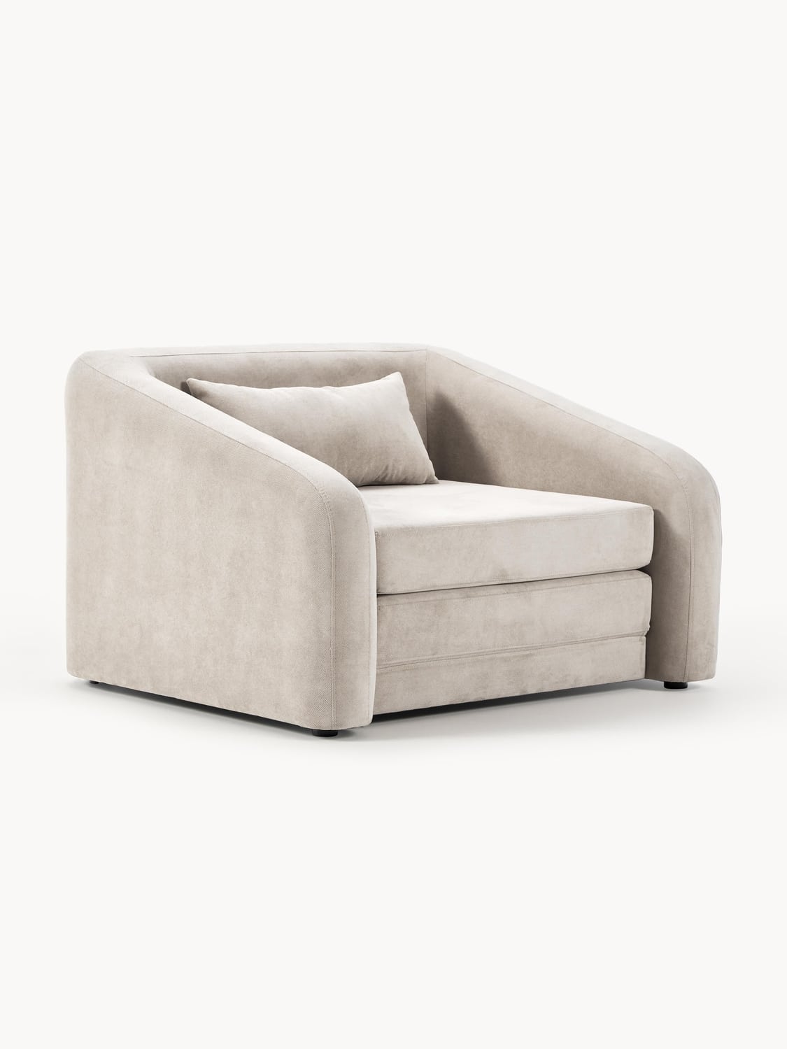 Eliot Sleeper Chair — Oatmeal
