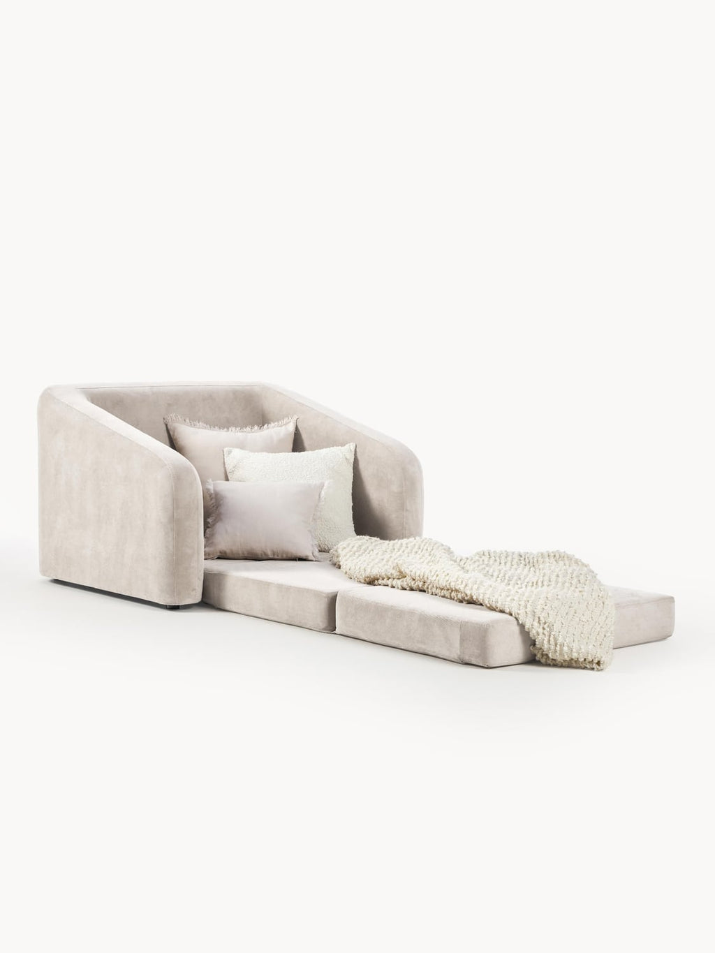 Eliot Sleeper Chair — Oatmeal