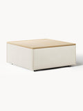 Lennon Sofa Ottoman with Storage — Blush