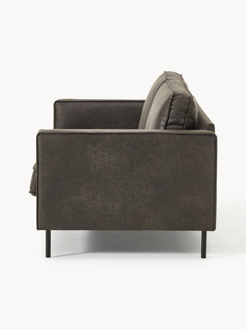Hunter Leather-Sofa (3-seater) — Green
