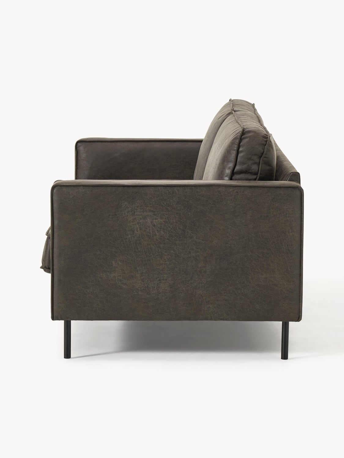 Hunter Leather-Sofa (3-seater) — Green