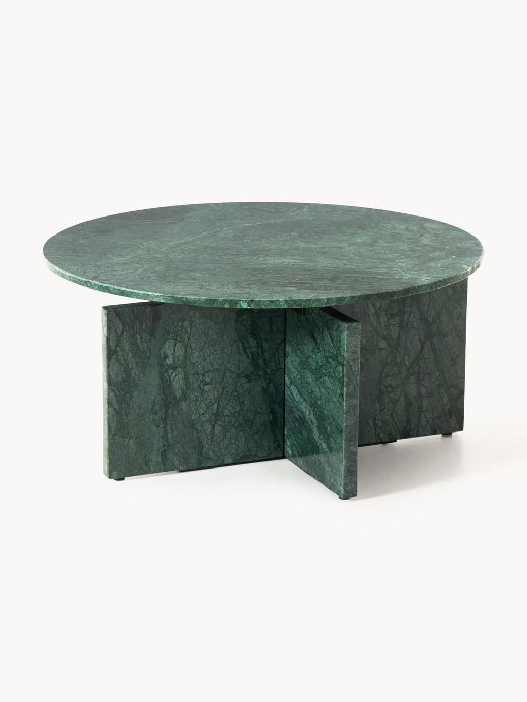 Marisa Round Coffee Table in Marble