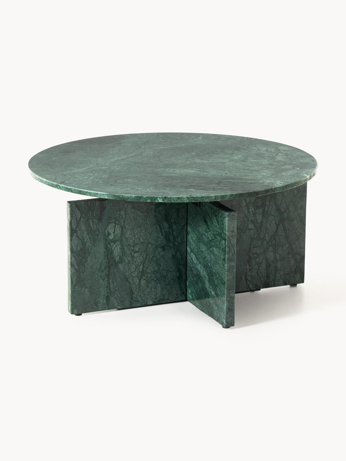 Marisa Round Coffee Table in Marble