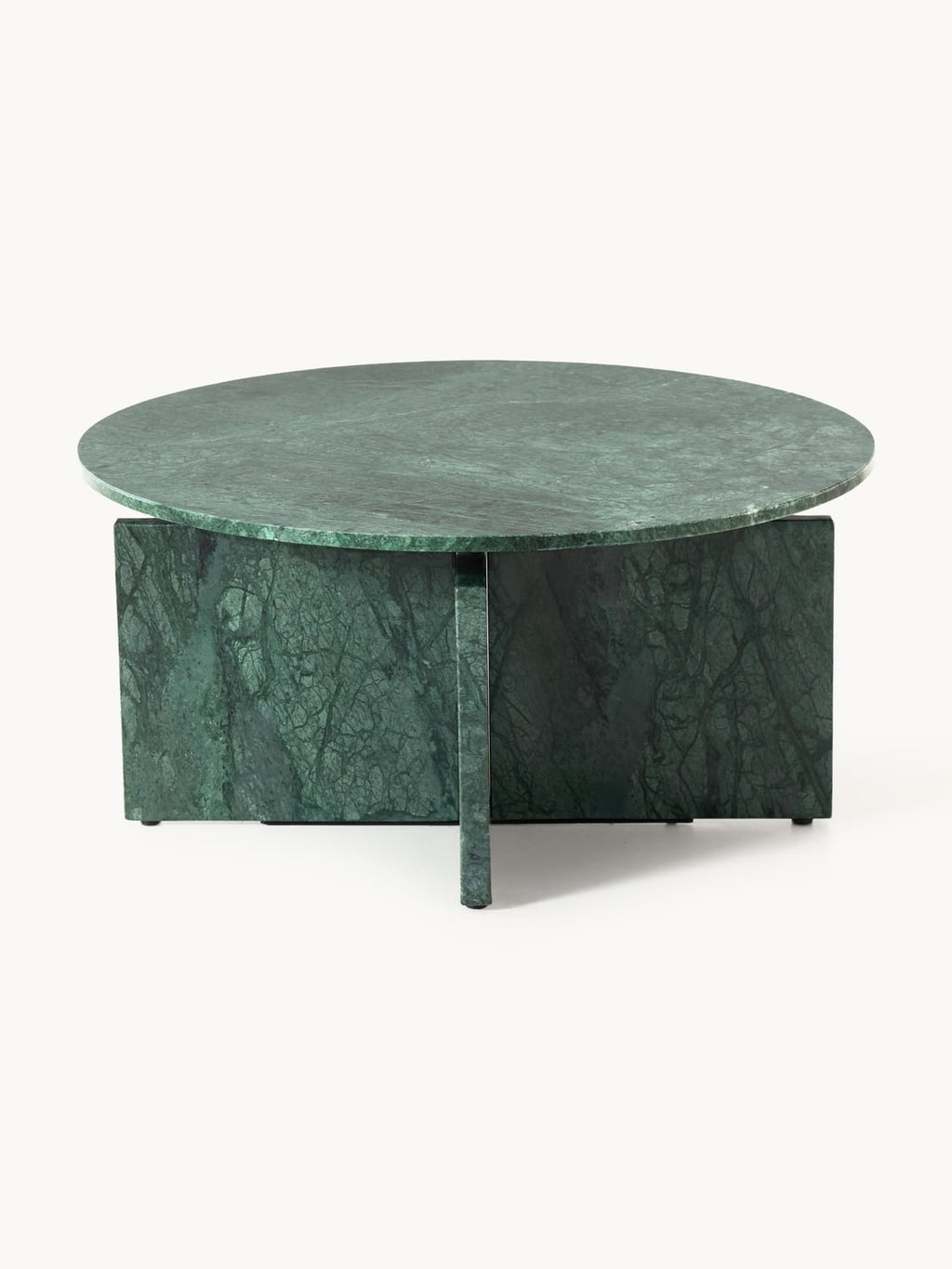 Marisa Round Coffee Table in Marble