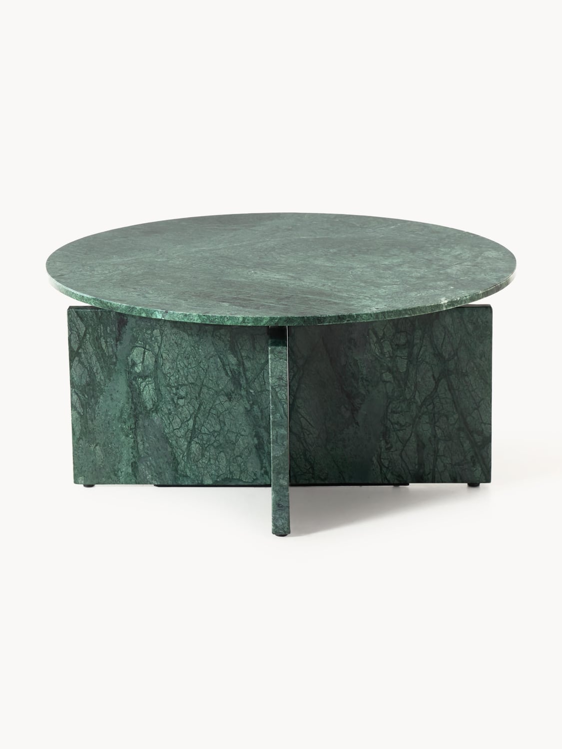 Marisa Round Coffee Table in Marble