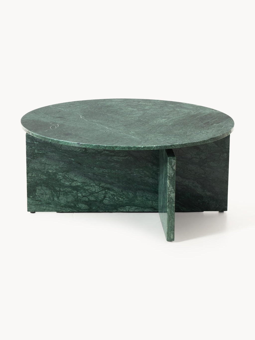 Marisa Round Coffee Table in Marble