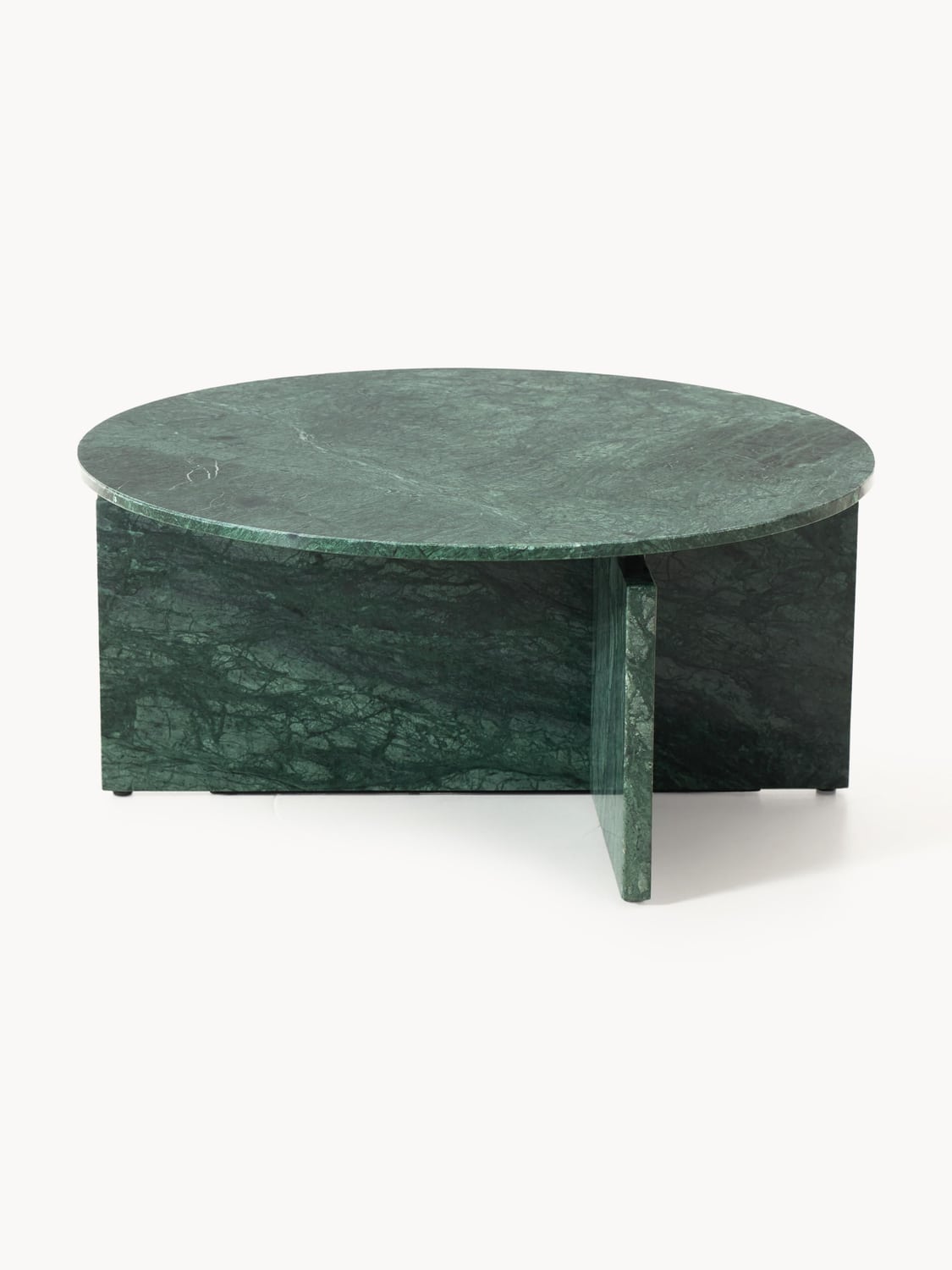 Marisa Round Coffee Table in Marble