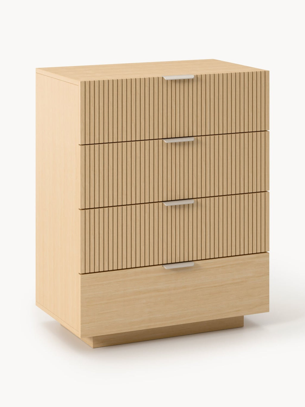 Sato Wood-Chest of Drawers — Taupe