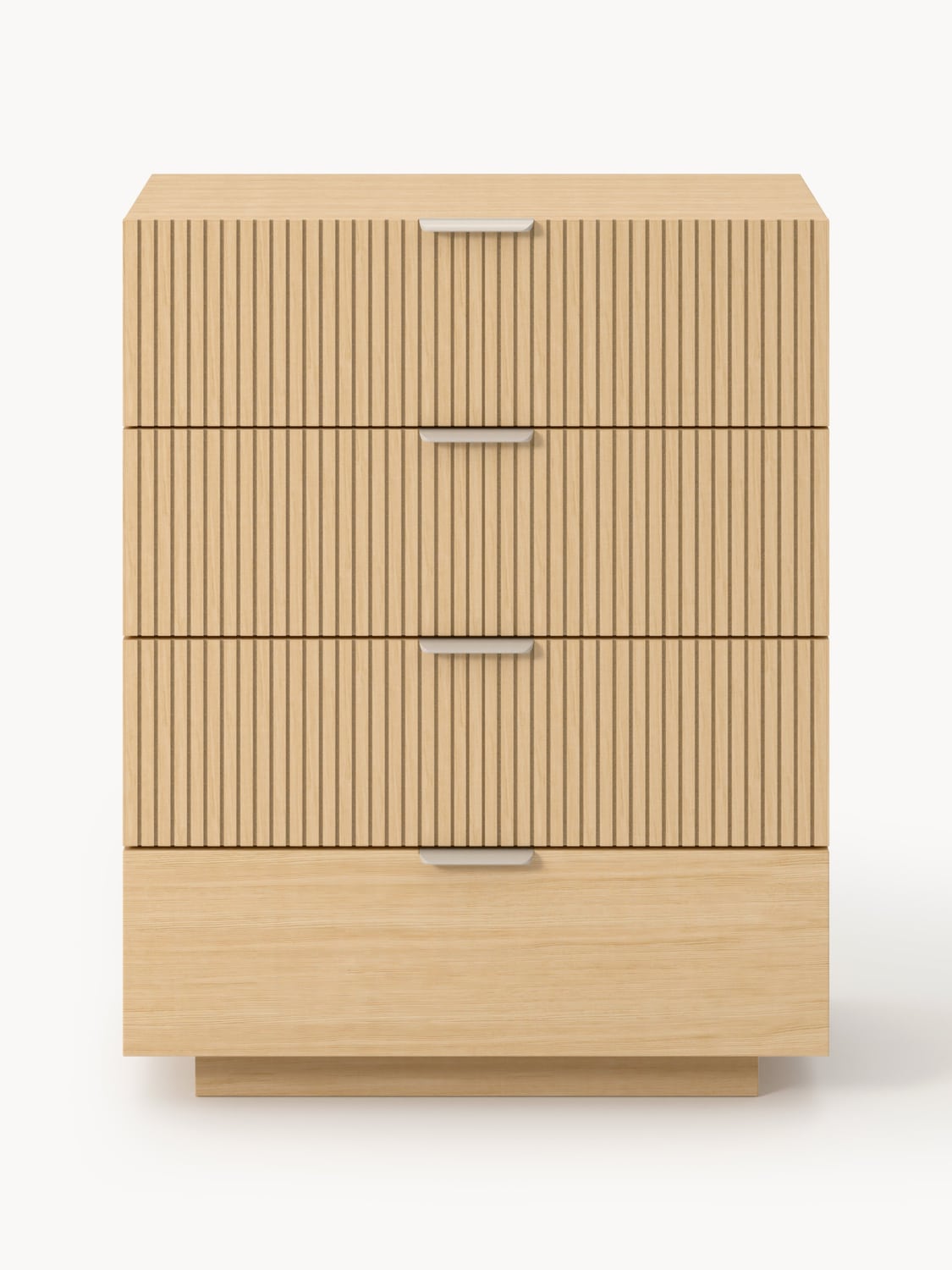 Sato Wood-Chest of Drawers — Taupe