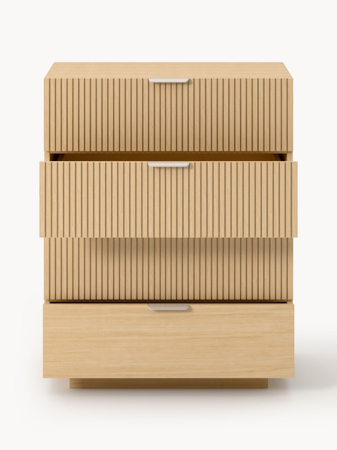 Sato Wood-Chest of Drawers — Taupe
