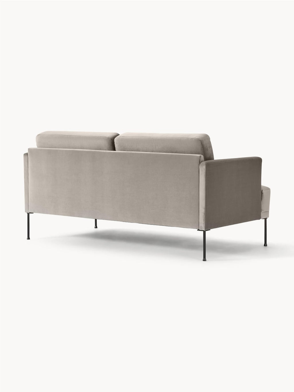 Fluente Velvet-Sofa (2-seater) — Sage