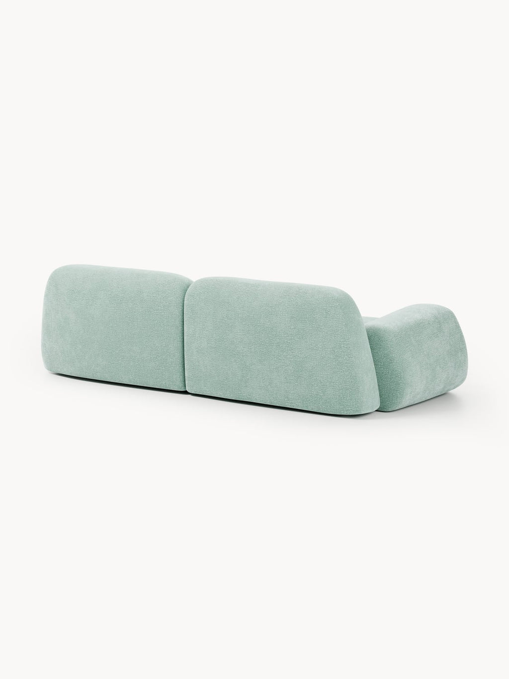Wolke Modular Sofa (3-seater) — Light Grey