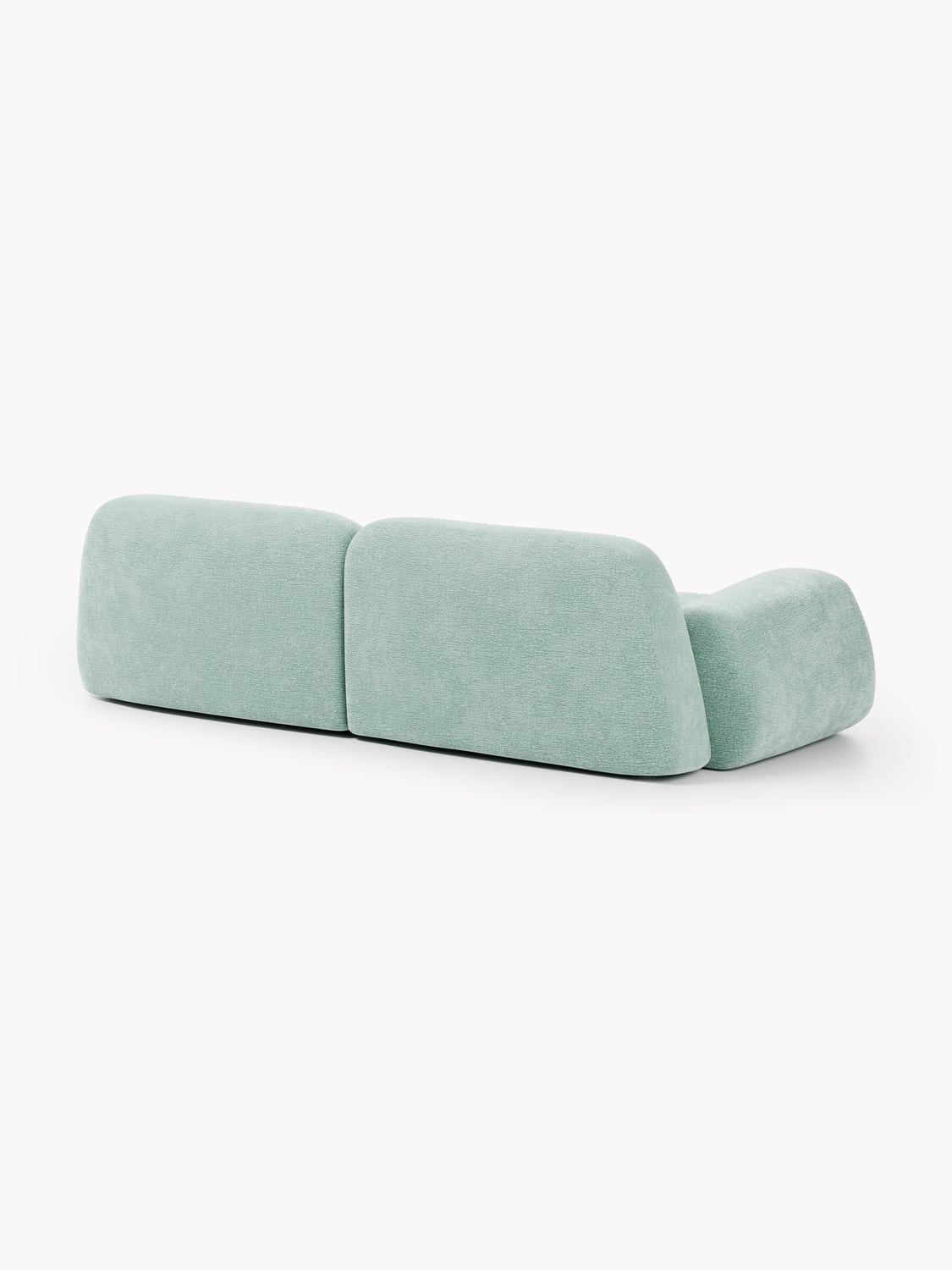 Wolke Modular Sofa (3-seater) — Light Grey
