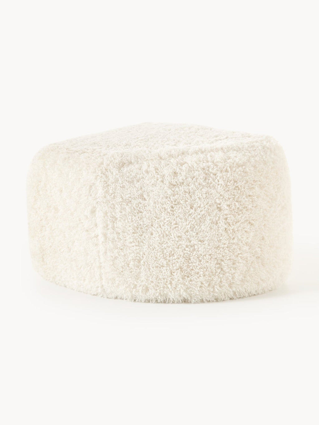 Wolke Oval Teddy-Ottoman