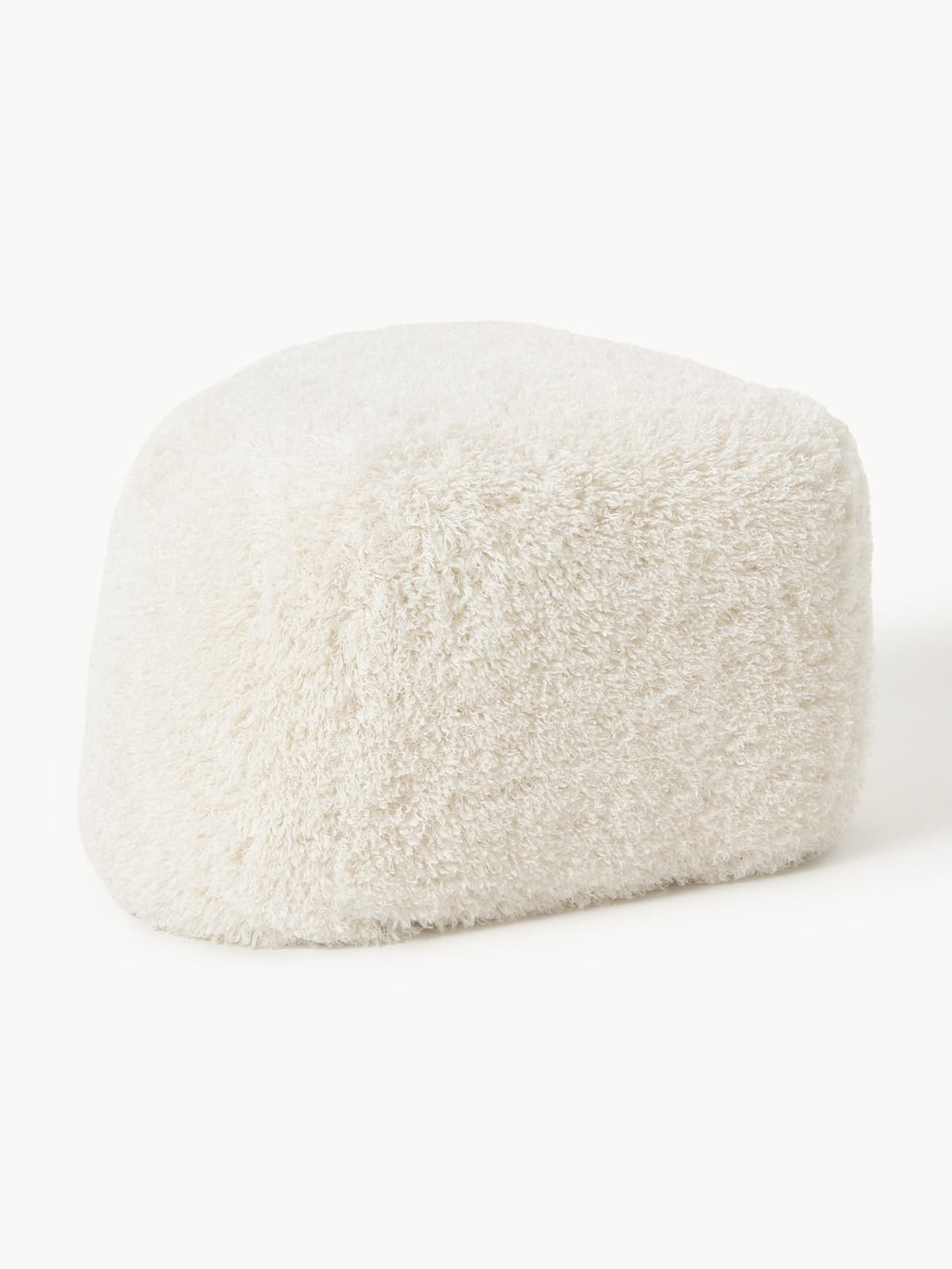 Wolke Oval Teddy-Ottoman