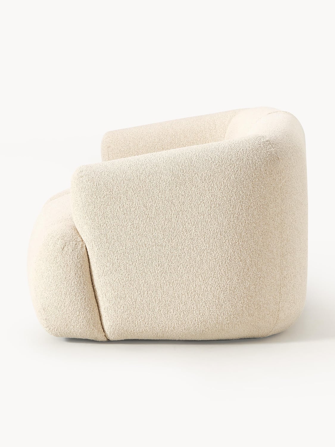Sofia Modular Bouclé Sofa (2-seater) — Blush