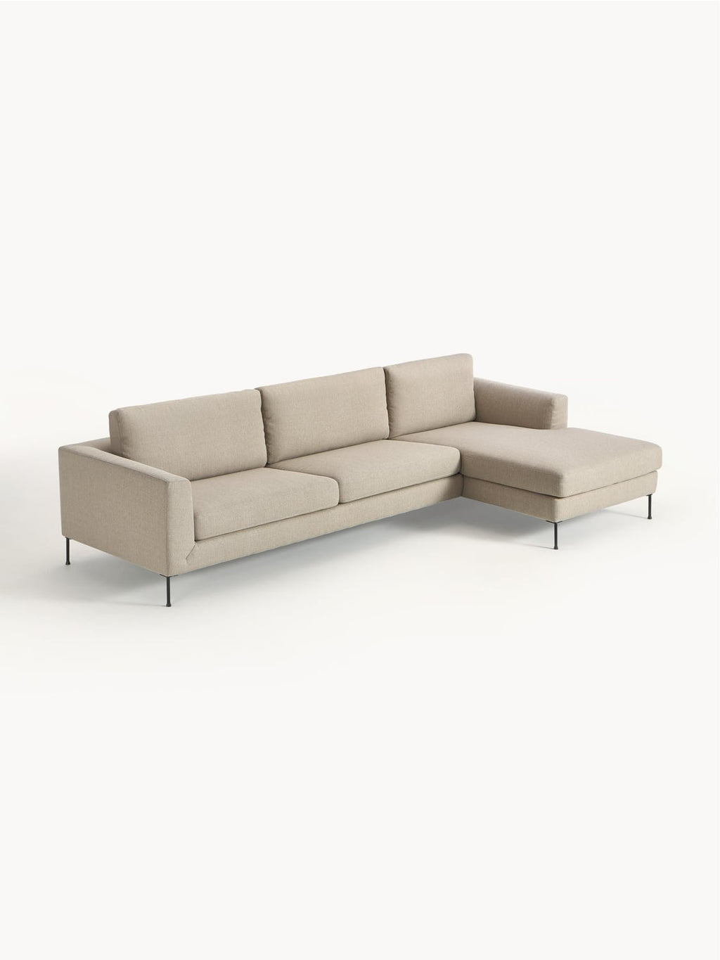 Cucita Corner Sofa (4-seater) — Oatmeal