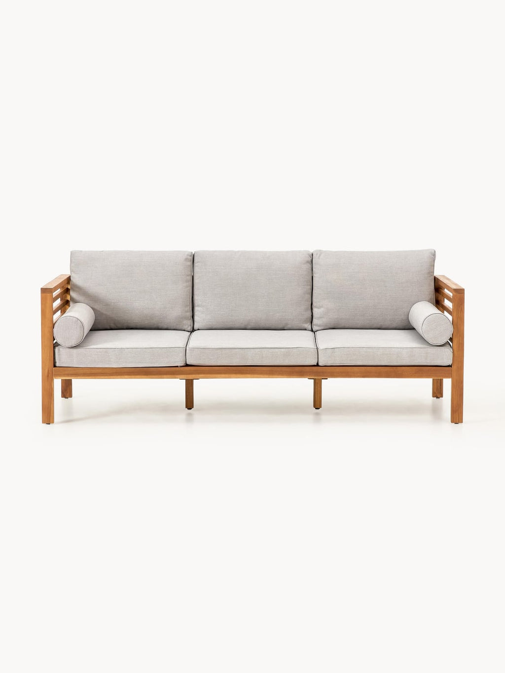 Bo Garden Lounge Sofa (3-seater) in Acacia — Sand Beige