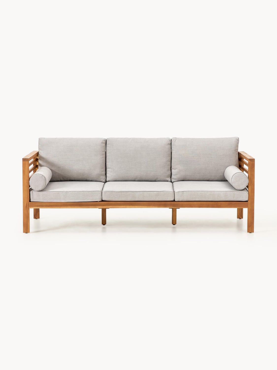Bo Garden Lounge Sofa (3-seater) in Acacia — Sand Beige
