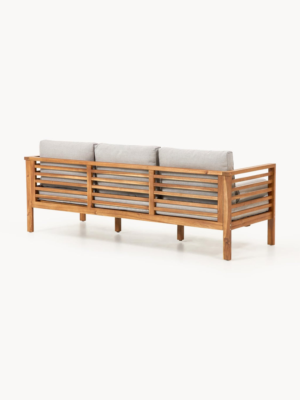 Bo Garden Lounge Sofa (3-seater) in Acacia — Sand Beige