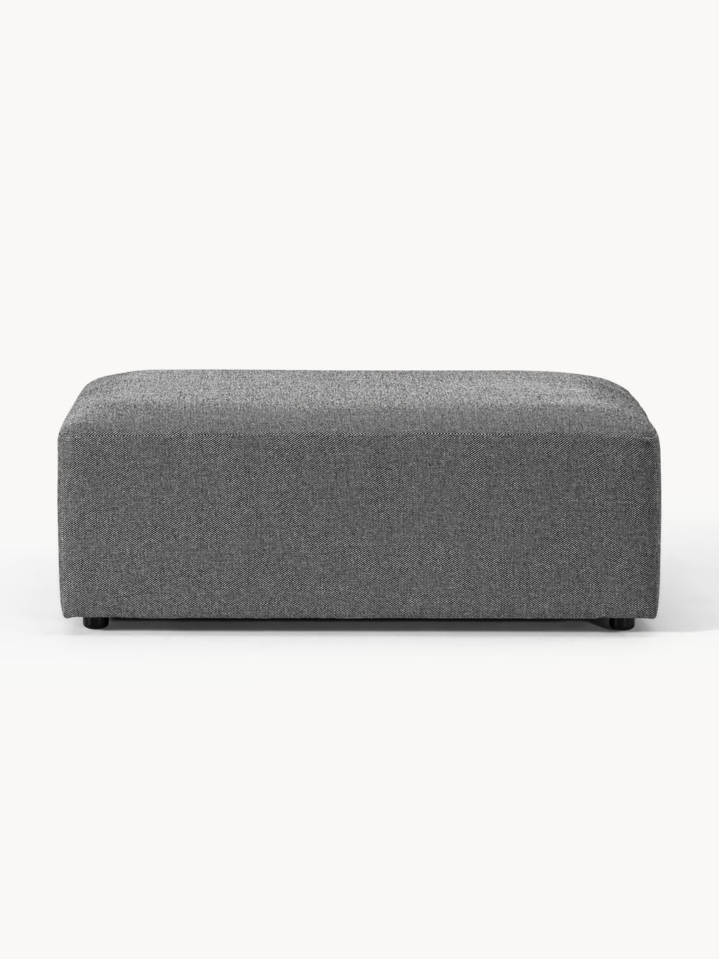Melva XL Sofa Ottoman, B 116 x T 72 cm — Slate Grey