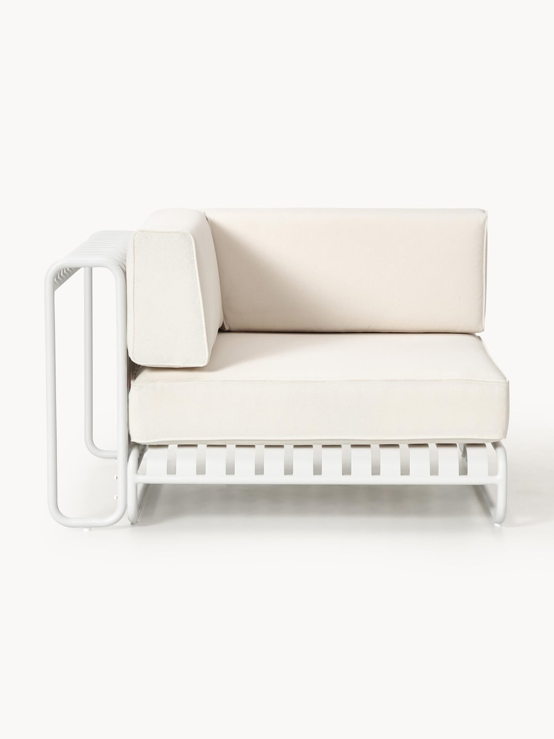 Caio Garden Corner Module — Light Grey