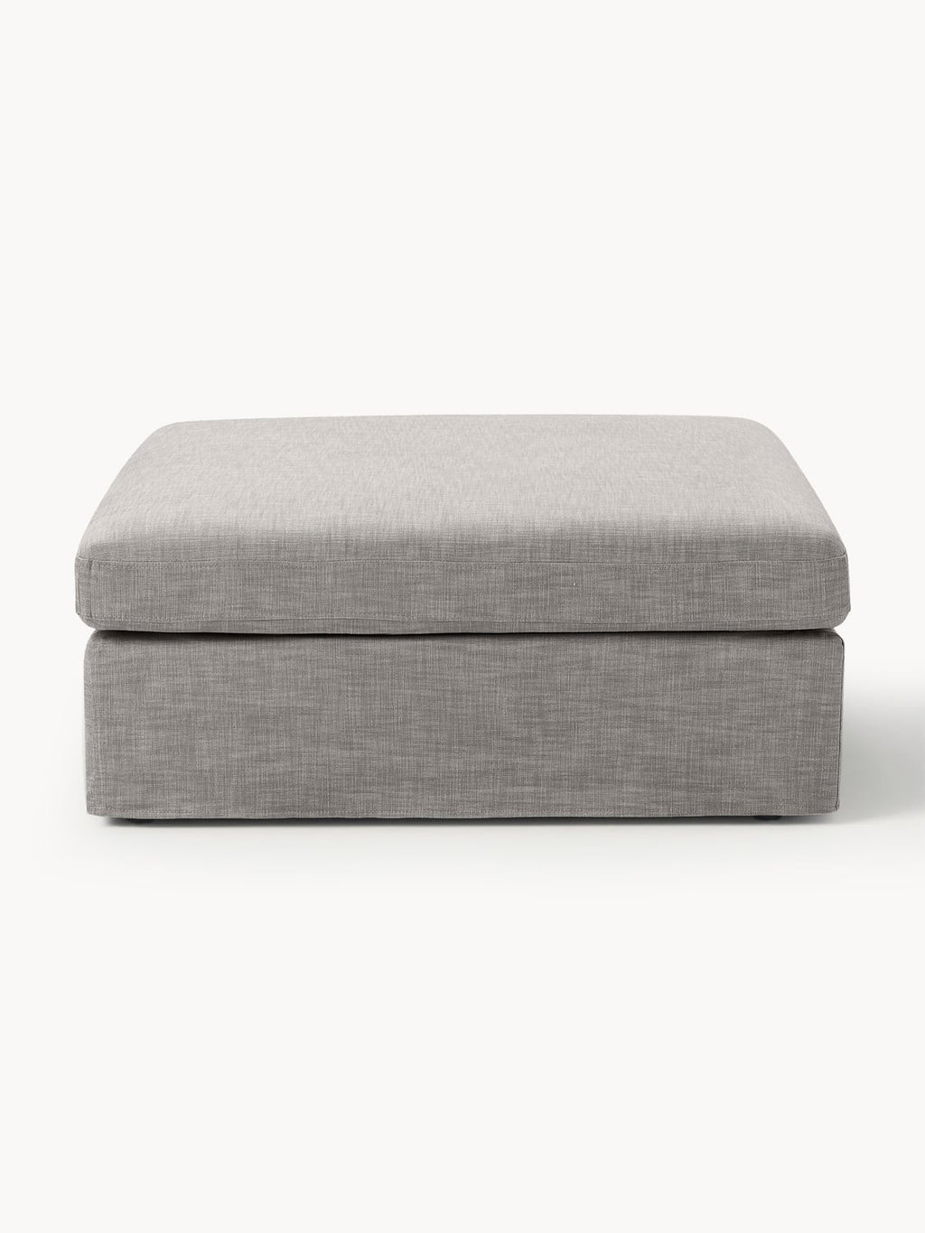 Russell Sofa Ottoman with removable covers — Grey