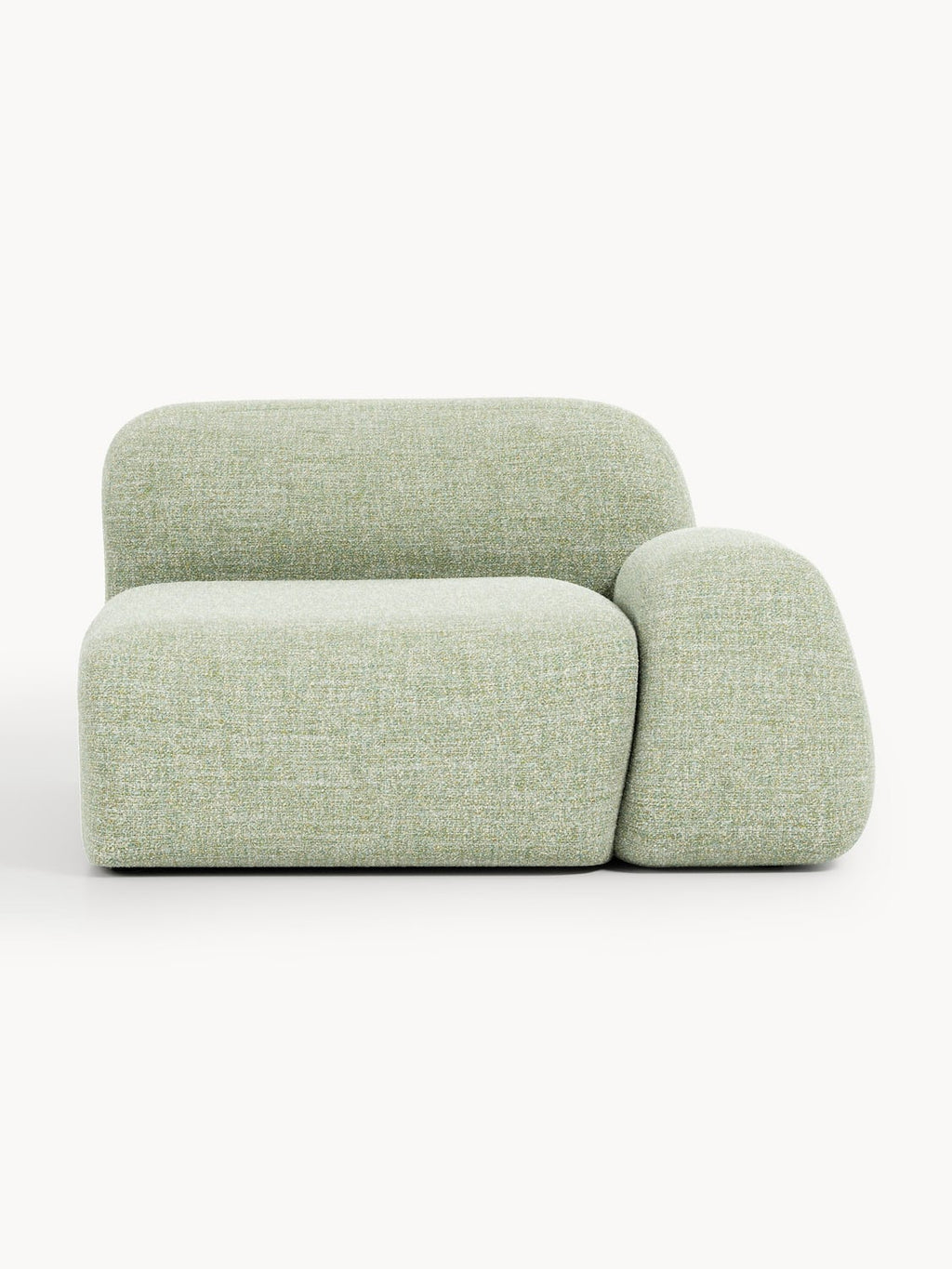 Wolke Bouclé Corner Module — Oatmeal
