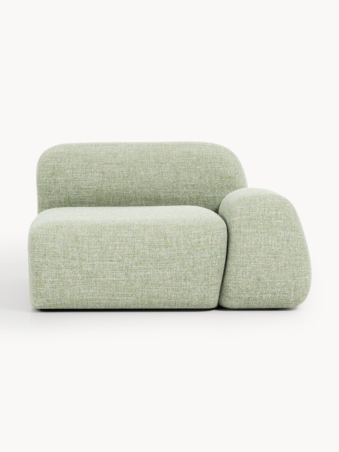 Wolke Bouclé Corner Module — Oatmeal