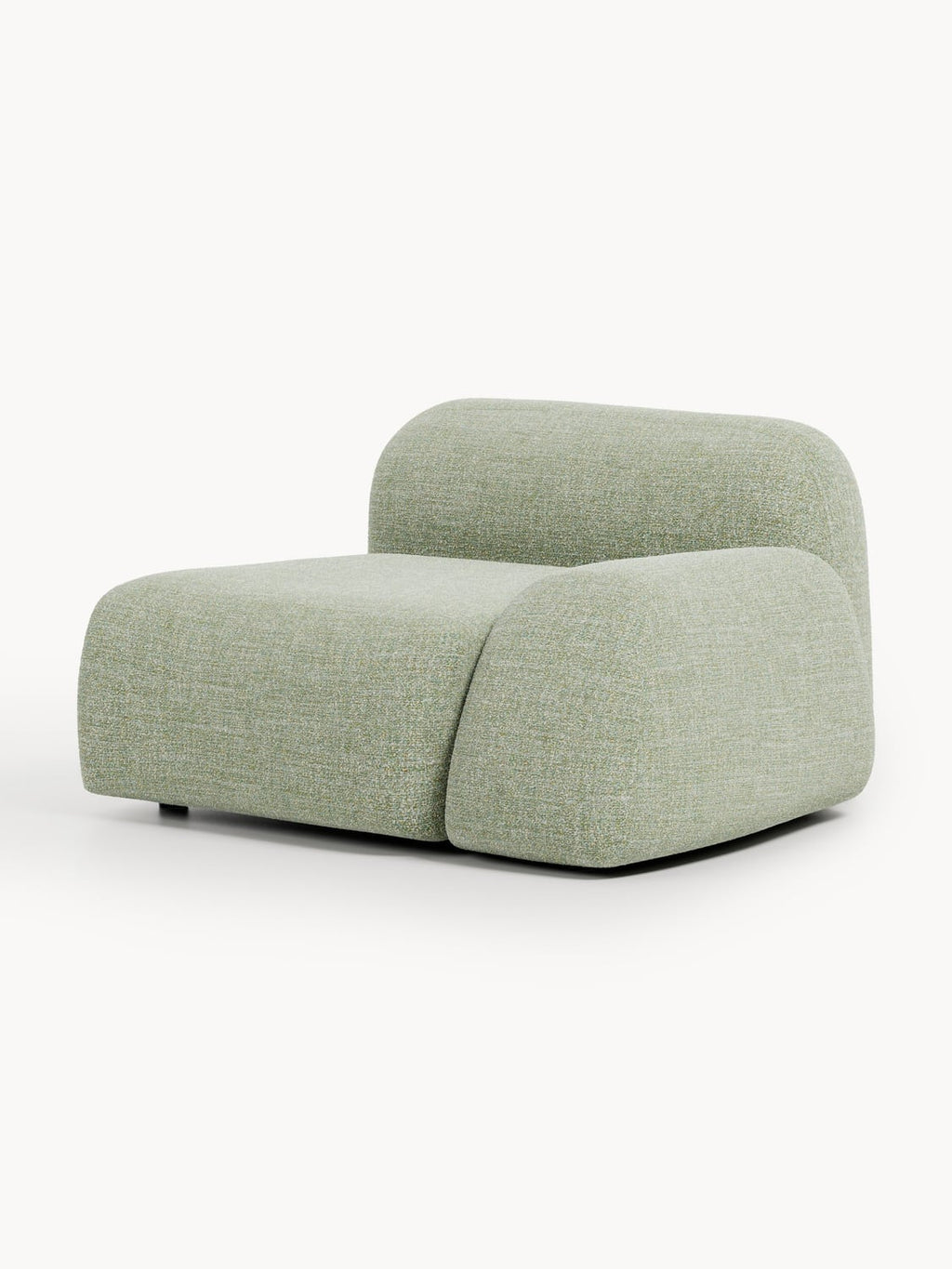 Wolke Bouclé Corner Module — Oatmeal