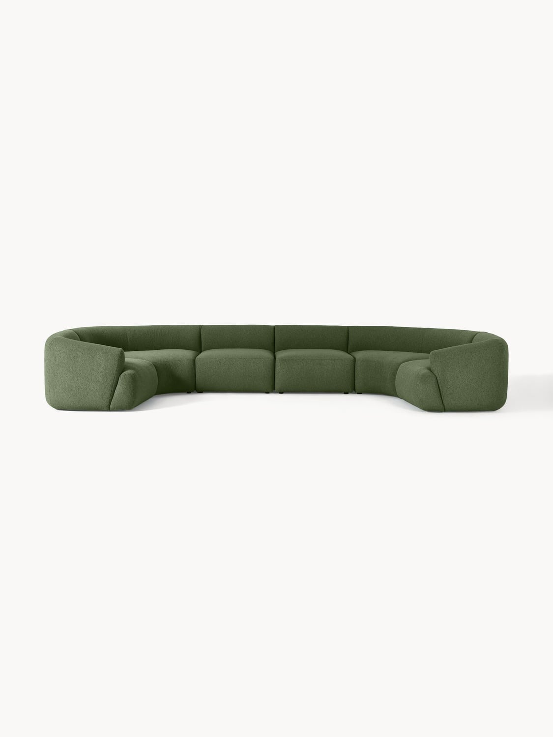Sofia Modular Bouclé XL Sofa — Green