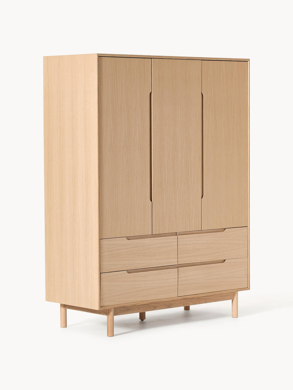 Cassy Wardrobe, 3-door — Sand