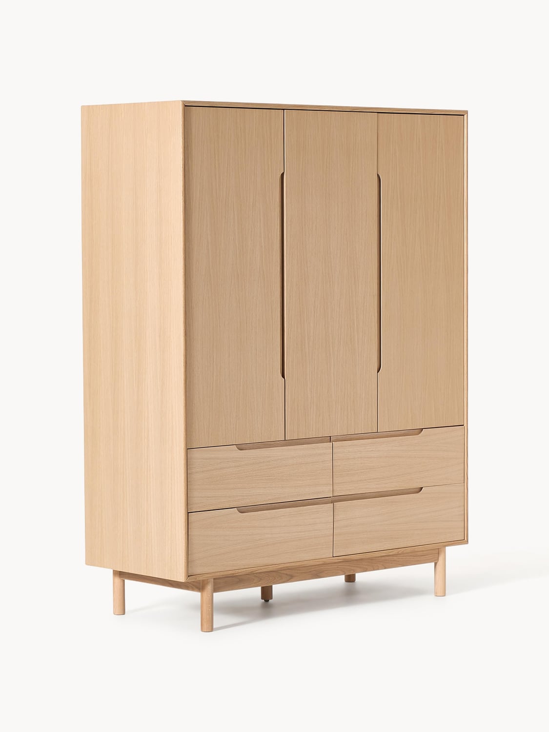 Cassy Wardrobe, 3-door — Sand