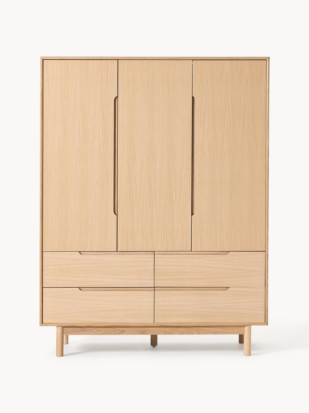 Cassy Wardrobe, 3-door — Sand