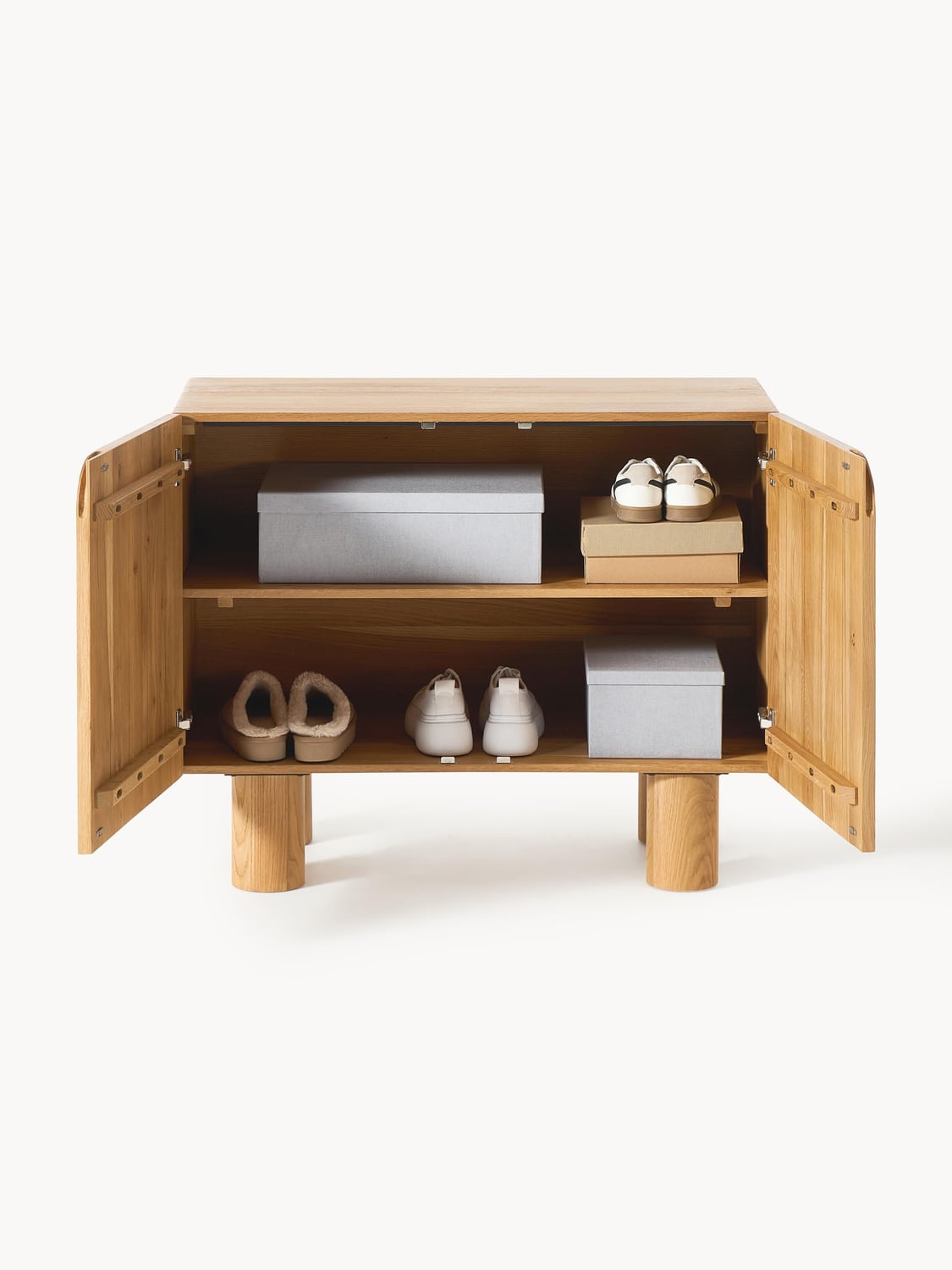 Cadi Sideboard in Oak — Mustard