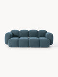 Tayla Modular Sofa (3-seater) in Bouclé — Petrol