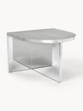 Leander Oval Coffee Table in Metal